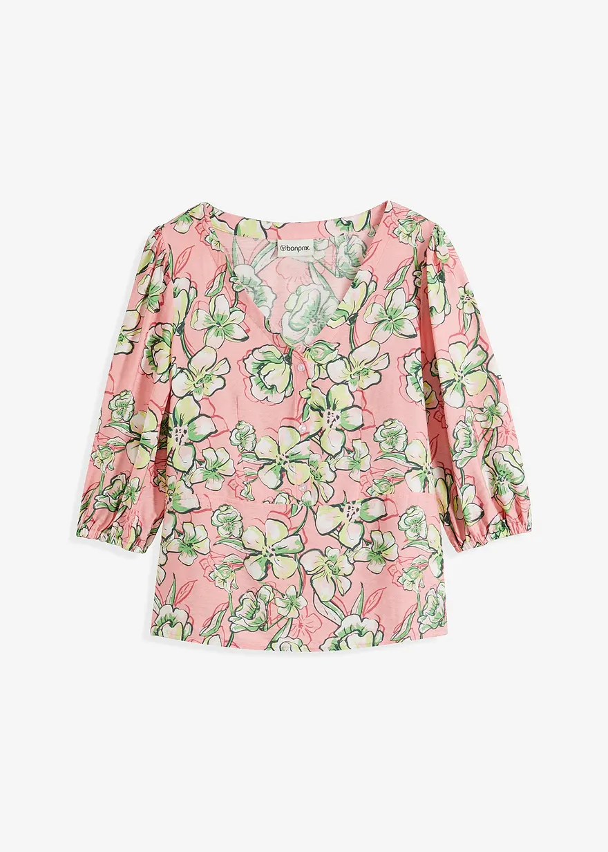 Bluse aus feinem Viskose-Mix