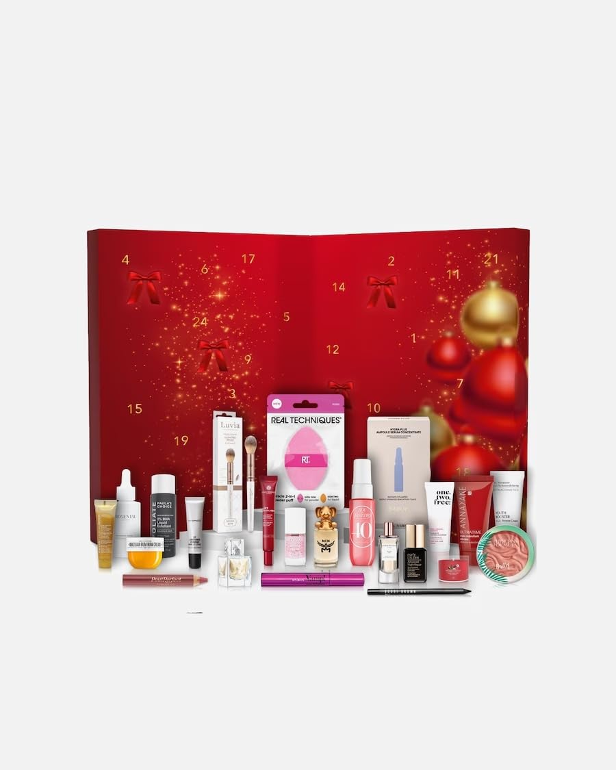 Douglas Advent Calendar 2025 – 400 € Value – Care, Makeup & Fragrance Exclusive Beauty Highlights – MAC, Estee Lauder, MCM, Bobbi Brown, Neonails, Clarins, Paulas Choice etc.