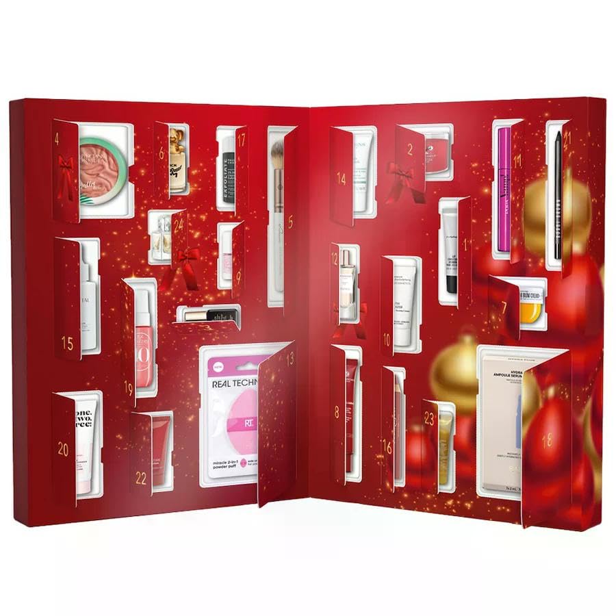 Douglas Advent Calendar 2025 – 400 € Value – Care, Makeup & Fragrance Exclusive Beauty Highlights – MAC, Estee Lauder, MCM, Bobbi Brown, Neonails, Clarins, Paulas Choice etc.