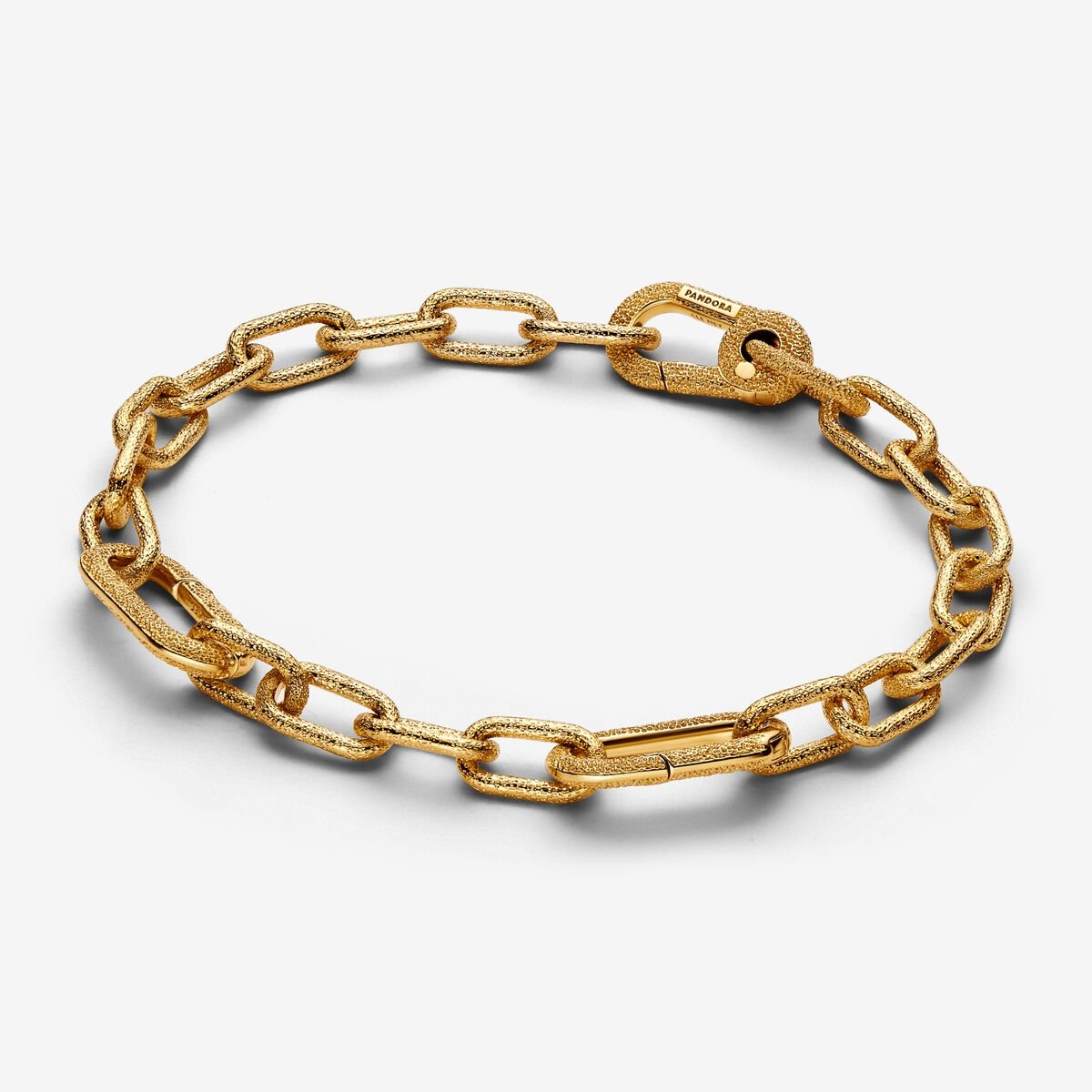 Golden Butterfly and Heart Charm Bracelet