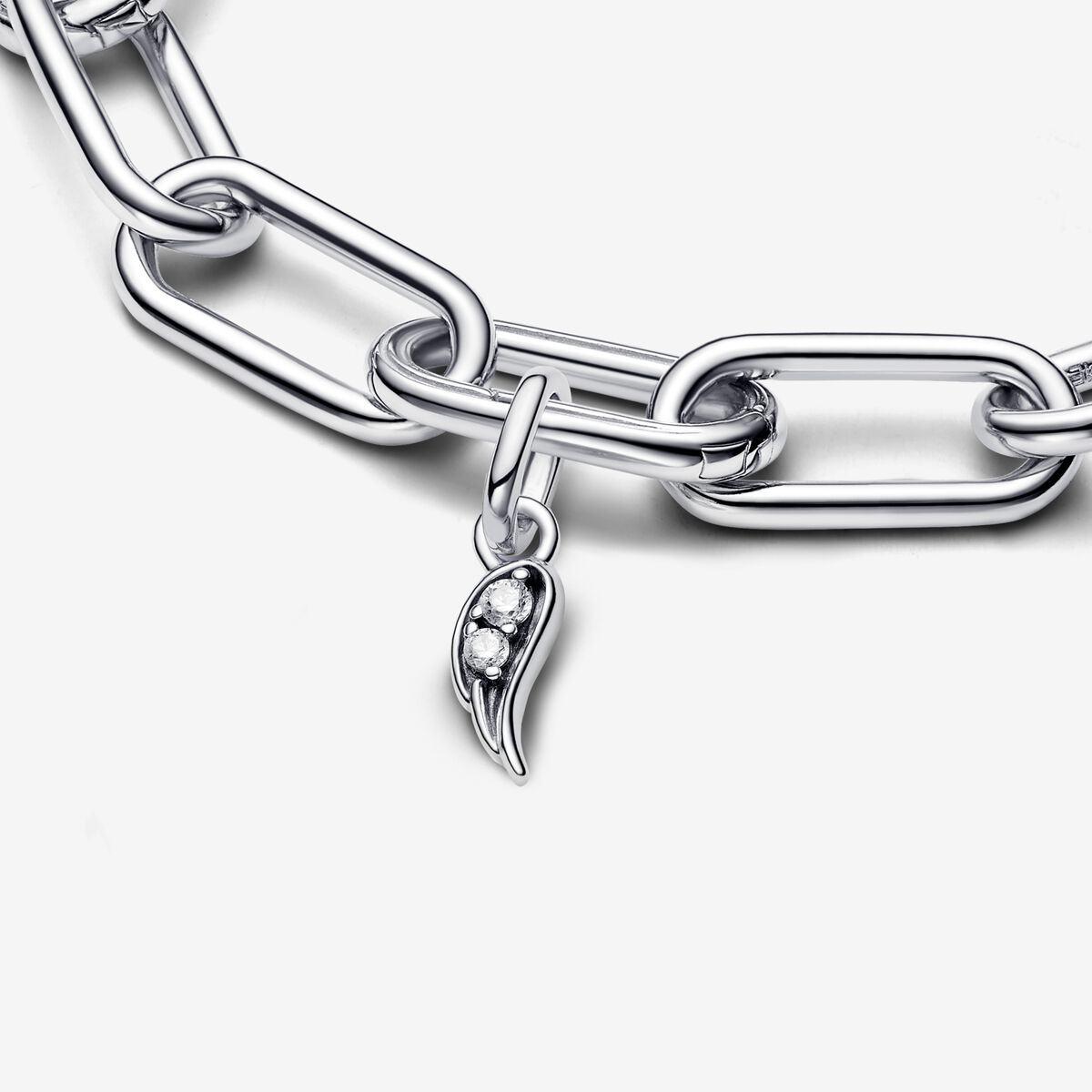 Sparkling Angel Wing Mini Dangle Charm