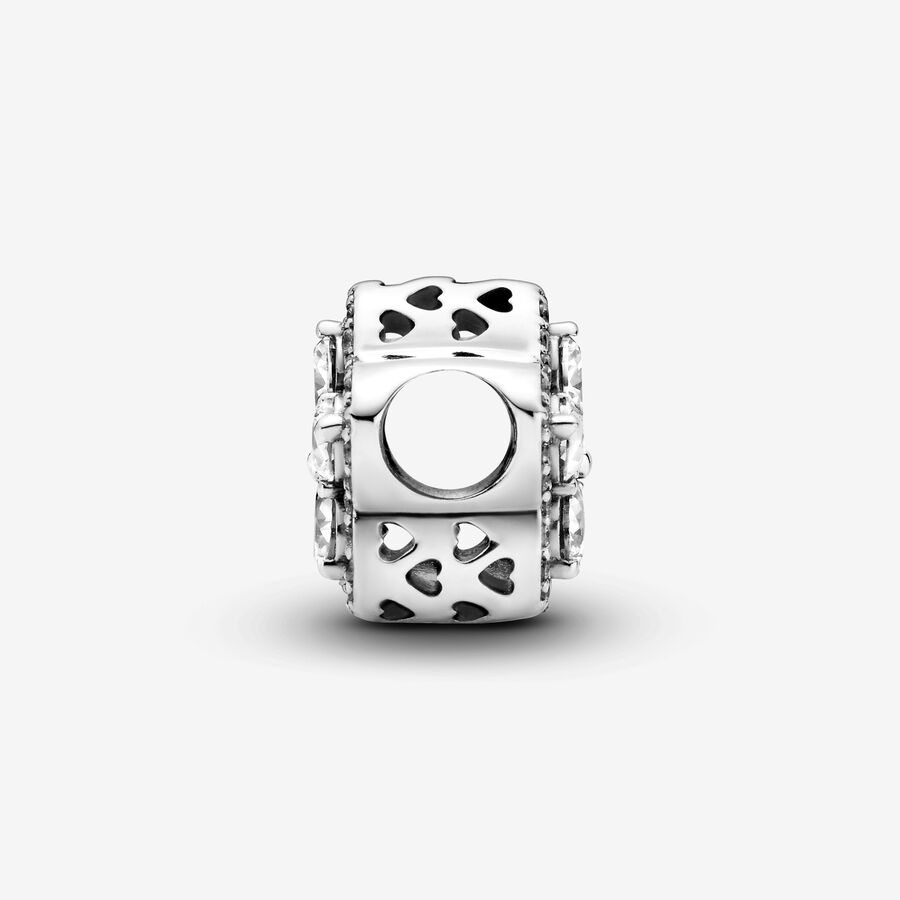 Sparkling Snowflake Pavé Charm