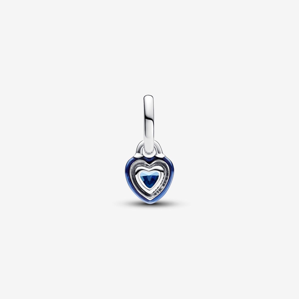 Blue Chakra Heart Mini Dangle Charm